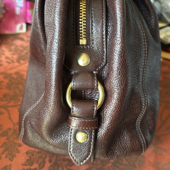 Coach 14313 Brown Leather Maggie Madison Women's Bag - Picture 14 of 15